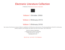 Tablet Screenshot of collection.eliterature.org